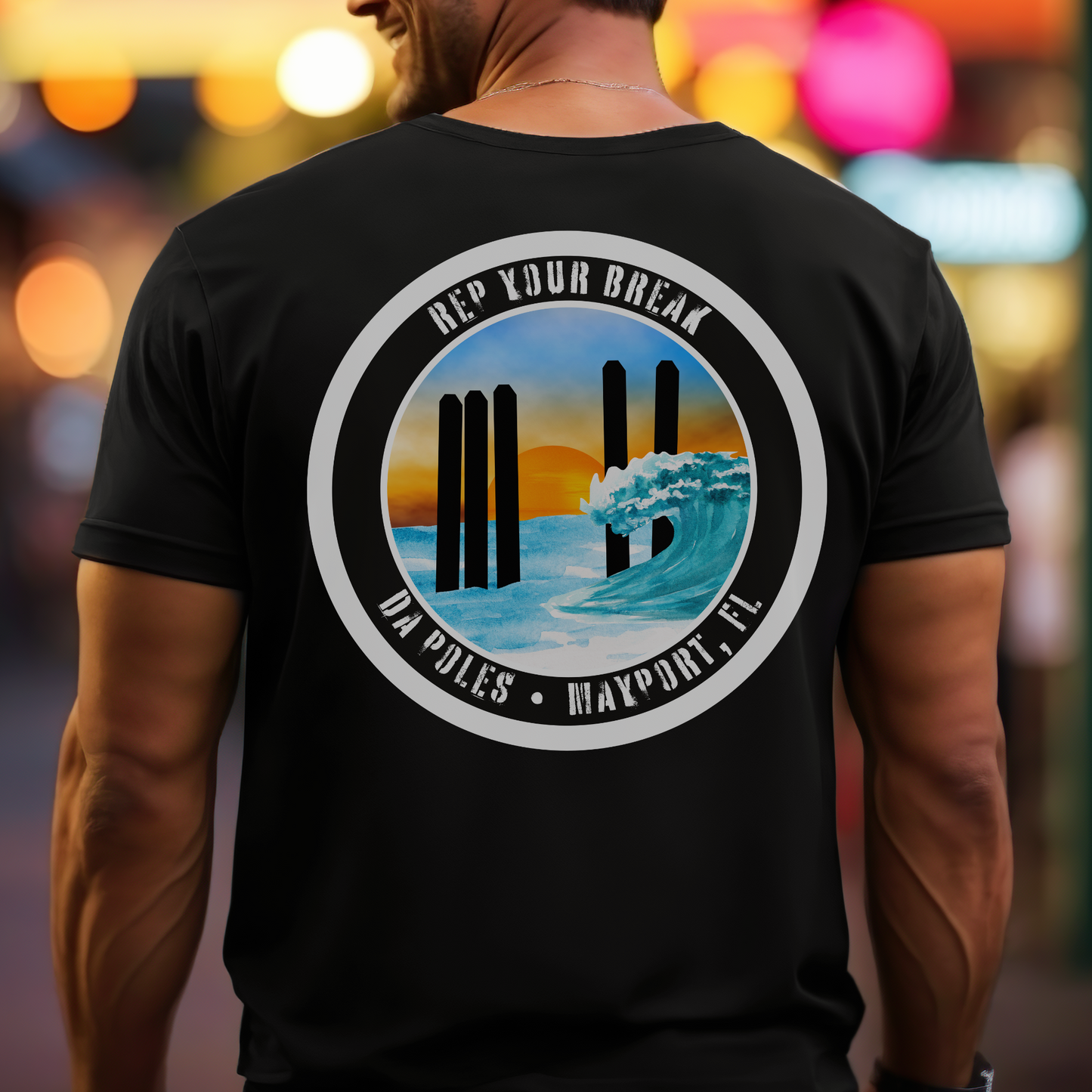 Rep Your Break Graphic - BLACK - LAST ONE!